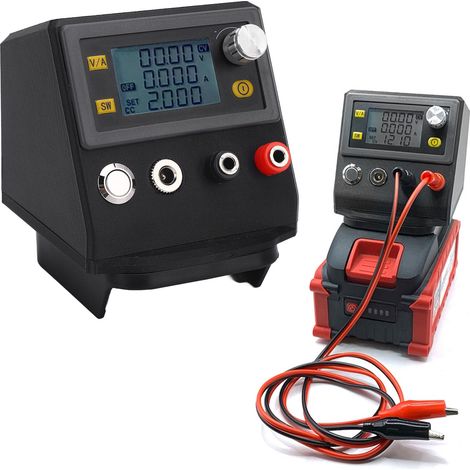 Alimentation CC régulée à commande numérique PPS100 80W, alimentation portable élévateur/abaisseur de tension, compatible avec les batteries au lithium Makita 18V-21V BL1815 BL1820 BL1530 BL1840 BL185 (1/5)
