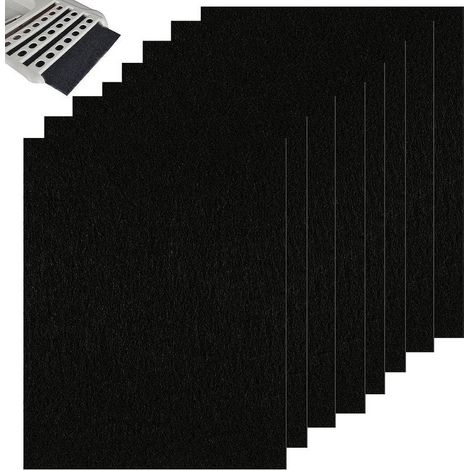Lot de 8 filtres de rechange prédécoupés pour bac à litière, filtres à odeur au carbone compatibles avec Pureness F6 Zeloite (1/5)