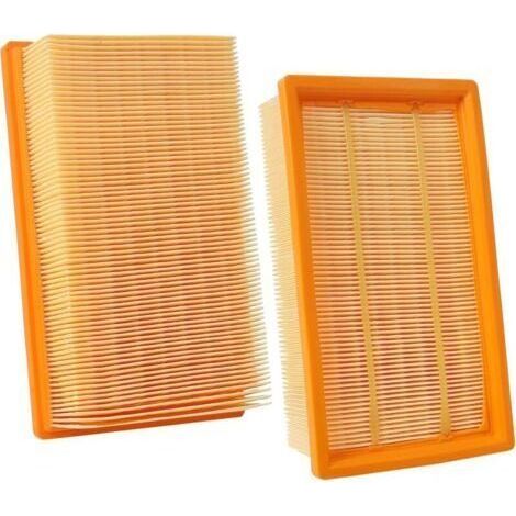 Lot de 2 filtres pour aspirateur Bosch Gas 35 L, M SFC, AFC Professional, plissés plats pour NT 25/1 Ap (1/4)