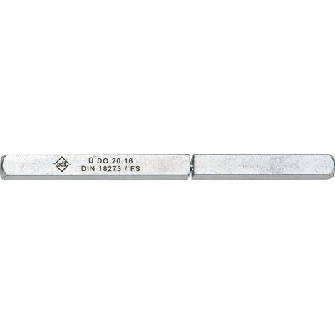 Pin de pánico tipo Q cuadrado 9x124mm pin sólido dividido EDI