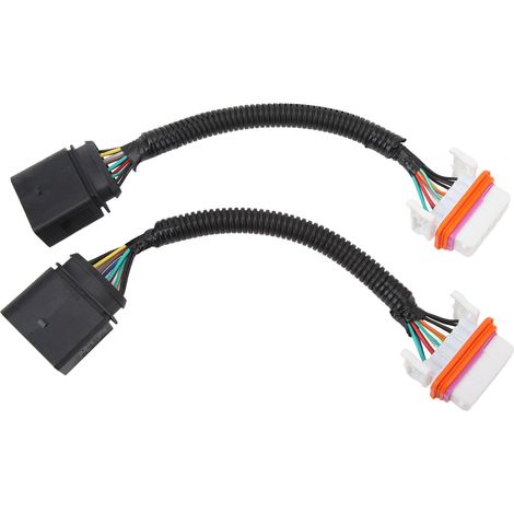 Adaptateur de faisceau de câblage de phares (2 pièces) 7L6 971 071 A Connecteur de faisceau de câblage de phares HID pour voiture (1/5)
