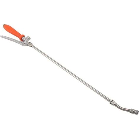 Baguette de Pulvérisation Réglable en Acier Inoxydable avec Buse en Cuivre pour un Arrosage et un Nettoyage Précis-pour Plantes et Voitures (1/4)