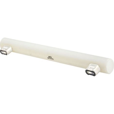 Aric – Tube LED culots latéraux S14S 30X300MM 4W 2700K – Remplacement 30W incandescente – 320lm – Minuterie et détection intégrées