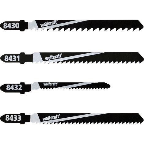Wolfcraft 8430000 10 Stichsägeblätter Set 10 St. (1/3)