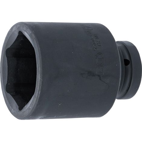 BGS Llave de impacto hexagonal profunda de 25 mm (1") SW 60 mm - 5500-60 (1/4)