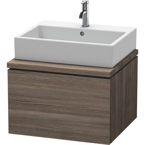 Duravit L-Cube Unidad de lavabo para consola, anchura 620mm, profundidad 547mm, 1 extraíble, color: Pino Terra Decor - LC581005151 (1/5)