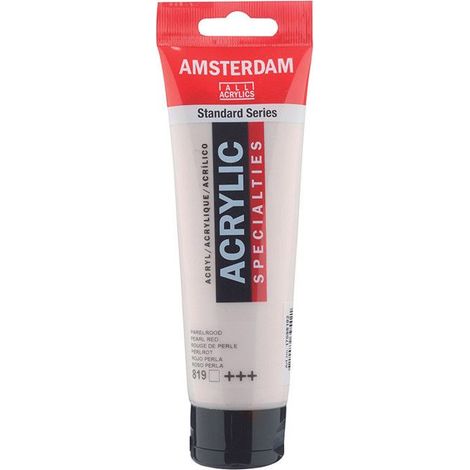 Peinture acrylique - Amsterdam - Standard - 120 Ml - Rouge - Rosso Perla (1/2)