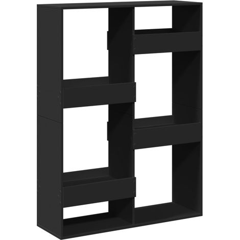 Maison Exclusive - Raumteiler Schwarz 100x33x135 cm Holzwerkstoff