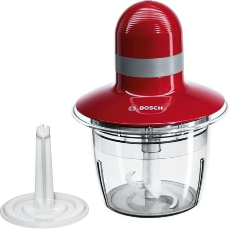 Bosch MMR08R2 Mini Picadora Rojo Gris 0,8L 400W