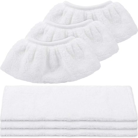 Filiyano-Kärcher SC1 SC2 SC3 SC4 SC5 Easy Fix KEEPOW Lot de 3 chiffons en microfibre (1/5)