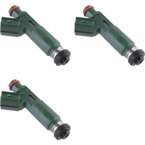 Tre nuovi iniettori di carburante per motori Chevrolet da 1,8 litri, con codici articolo 23250-22040, 23250-0D040, 23209-22040 e 23209-0D040.