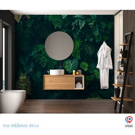 Papier peint : Feuilles tropicales - Intissé - 200 cm - 280 cm (1/5)