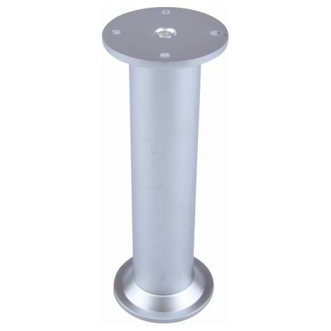 FA004 Pata de mueble ajustable de 120 mm, cromo mate SANS MARQUE