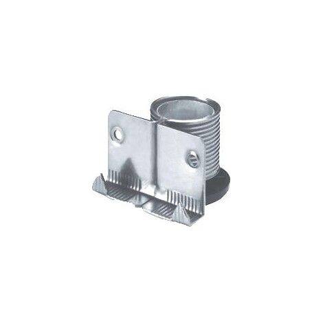 Vérin pour meuble en zamak – Charge max 150 kg – Réglage 0 à 15 mm – Corps en acier zingué – Patin en matière plastique – Camar