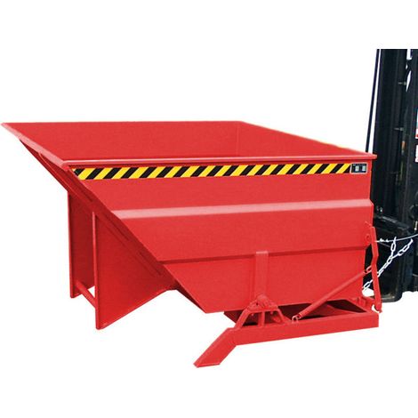 Bauer Südlohn Bac basculant BKC 200, peint, rouge feu (1/2)
