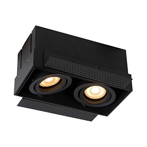 Lucide 09925/02/30 Faretto da Incasso, Alluminio, 10W, Nero (1/4)