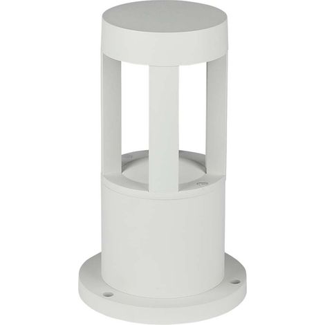 V-TAC VT-830 10W Cob LED Garten-Stehlampe 25cm weißer Körper IP65 naturweiß 4000K - SKU 128317 (1/4)