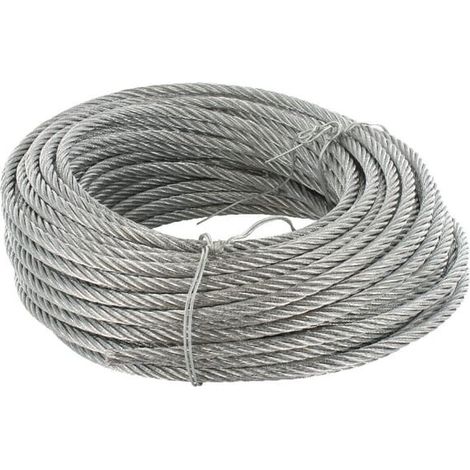 Drahtseil verzinkt 6mm 30m UNIVERSAL WR06030L