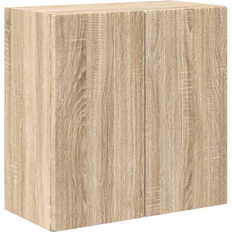 Maison Exclusive - Mobile TV da parete 59,5 x 31 x 60 cm Rovere Sonoma (1/5)