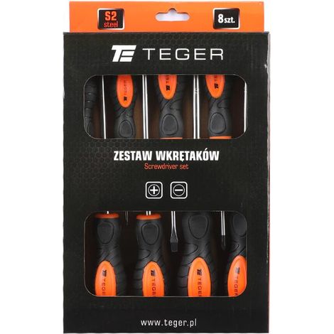 Juego de destornilladores de 8 piezas / teger (1/3)