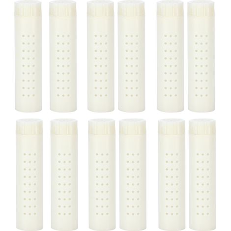 12 pièces cages à reine en plastique, couvercle de protection, tasses d'élevage, matériel apicole pour apiculteur (1/5)