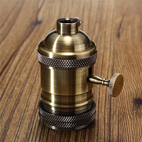 Pestillo antiguo con relieve y tornillos para armarios, guardarropas, joyeros, cajas de regalo, maletas o muebles, color bronce (largo) 8,2 cm - RAPANDA