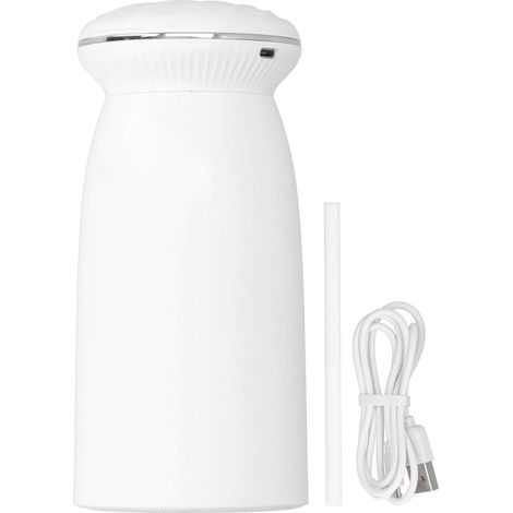 Humidificateur de voiture USB 350ml avec lumière ambiante et miroir - Portable et rechargeable (1/5)