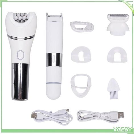 Tondeuse électrique - FAFEICY - Épilateur pour femmes - Rechargeable USB - Étanche IPX7 - 90 min d'autonomie (1/5)