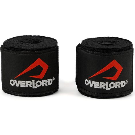 Vendaje de boxeo Overlord 400cm negro (1/3)