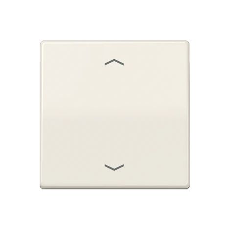 Jung Pulsador de gestión LB 1 vez, con símbolos de flecha, Duroplast, serie AS, blanco AS 1700 P