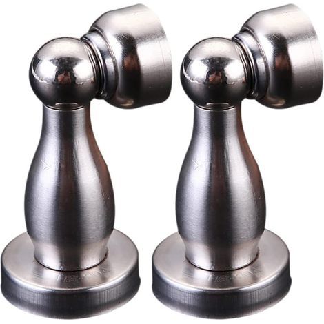 Serrure magnétique en métal pour portes-fenêtres silencieuses, idéale pour les chambres (argent) (1/3)