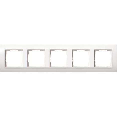 Gira Cornice di copertura 5f Interm. RW Gira Event Bianco puro [0215803], 0215 803