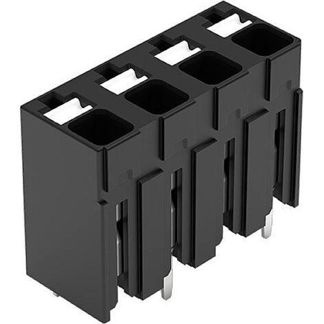WAGO 2086-3124 Printklemme 1.50 mm² Polzahl 4 Schwarz 1 St. (1/3)