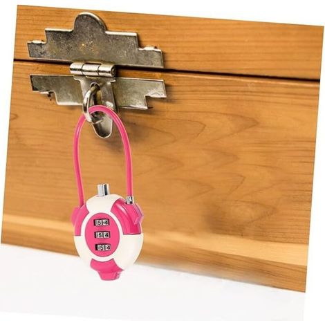 Serrures De Tiroir D'Armoire Cadenas À Combinaison Pour Bagages Câble De Verrouillage De Sécurité Serrure De Tiroir Serrures De Bureau Pour Tiroirs Serrure D'Armoire Robuste (1/4)