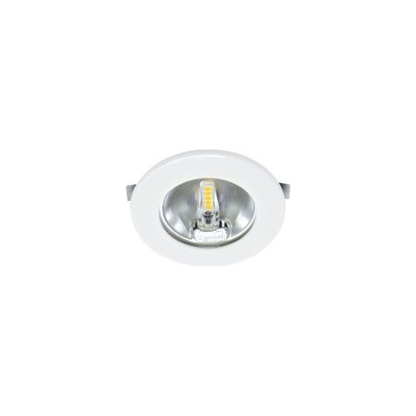 spot encastré à led - aric s307 - 1.8w - 3000k - blanc - aric 50773 (1/4)