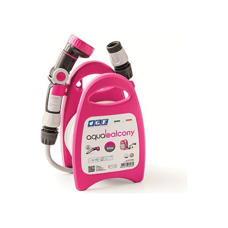 KIT AQUABALCONY 10M + RACCORDS - FUSCHIA