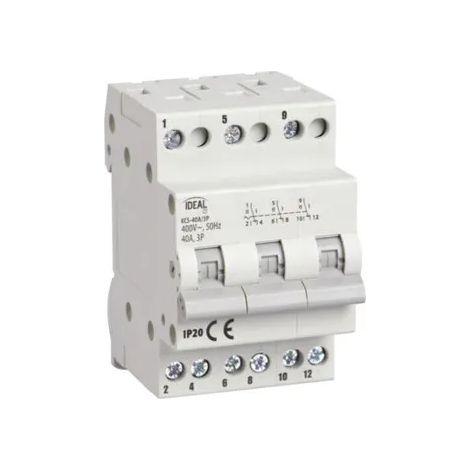 Interrupteur Kanlux kcs-40a 40 A 230 400 V AC (1/3)