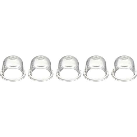 Confezione da 5 lampadine primer per motosega e decespugliatore Homelite Eco Ryobi Poulan McCulloch Zama C1Q C1U C1M Serie 0057003 0057004 0058001 12538108660 (1/5)