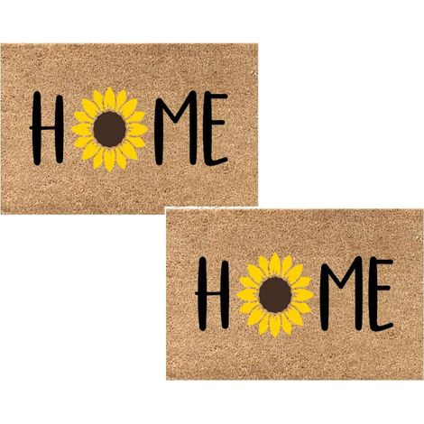 Tapis Xubond 1 pièce, tapis de sol d'été, tapis de bienvenue pour les vacances, tapis de plage antidérapant en polyester