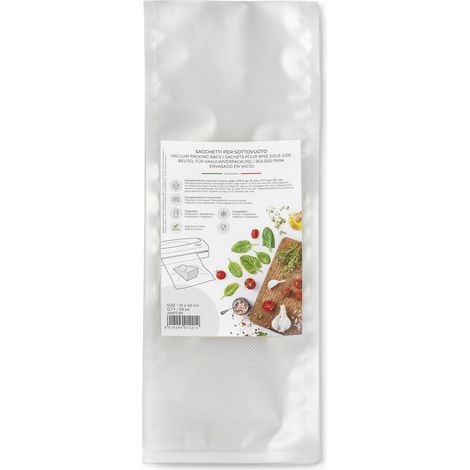 Flaem MagicVac bolsas al vacío transparentes 15x40 cm 50 unidades
