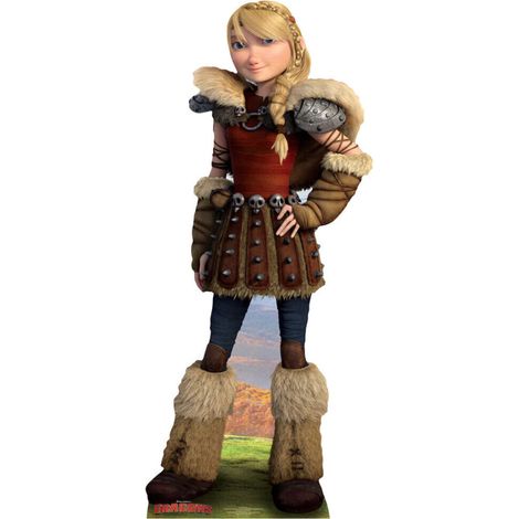Figurine en carton Astrid Dragon Hauteur 166 CM (1/5)