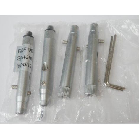Kit de 2 tendeurs isolants en ligne pour installation sur câble tendus basse tension ALPHA Trajectoire (1/2)
