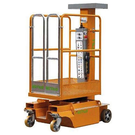 Piattaforma elevatrice semi-elettrica - Altezza max di lavoro 4,95m - ELIFLIT-350