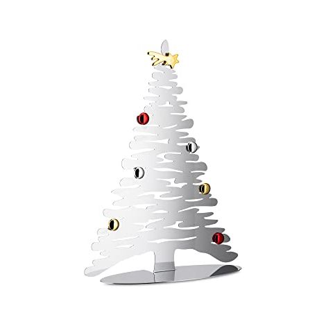 BARK FOR CHRISTMAS, Decorazione Natalizia, Alessi - Colore: Cromato (1/4)