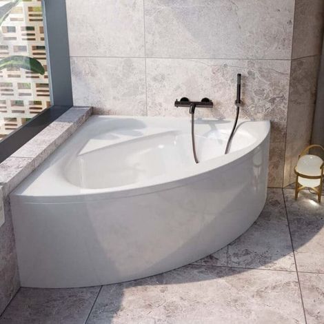 Bañera de esquina BRISA 140x140 con faldón