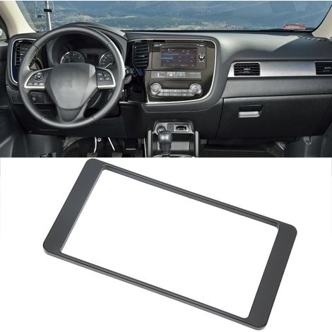 Kit double DIN pour tableau de bord, finition noir brillant, pour Mitsubishi Outlander 2014+ (1/5)