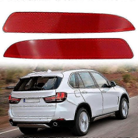 Feu arrière réfléchissant de pare-chocs pour BMW X5 E70 (2007-2009) - Référence : 63217158949 6321Rouge SZRH AF (1/4)