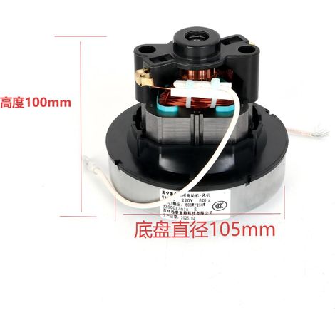 Accessories for Midea and Sanyo vacuum cleaners, universal motors of models S20 and S24, 105 mm chassis, type S and type L.