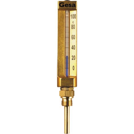 Industrielles Thermometer PM gerade 63mm -30 + 50Â°