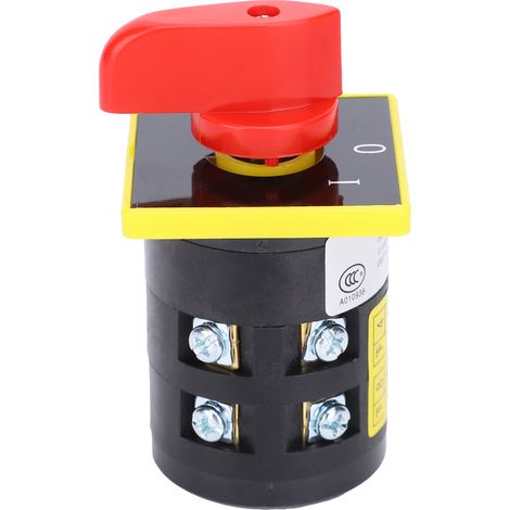 Commutateur de transfert universel, Type de positionnement, commutateurs à came OnOff, 380V, 10a, coque IP10